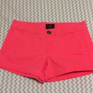 Hot Pink American Eagle Shorts! Size 4!